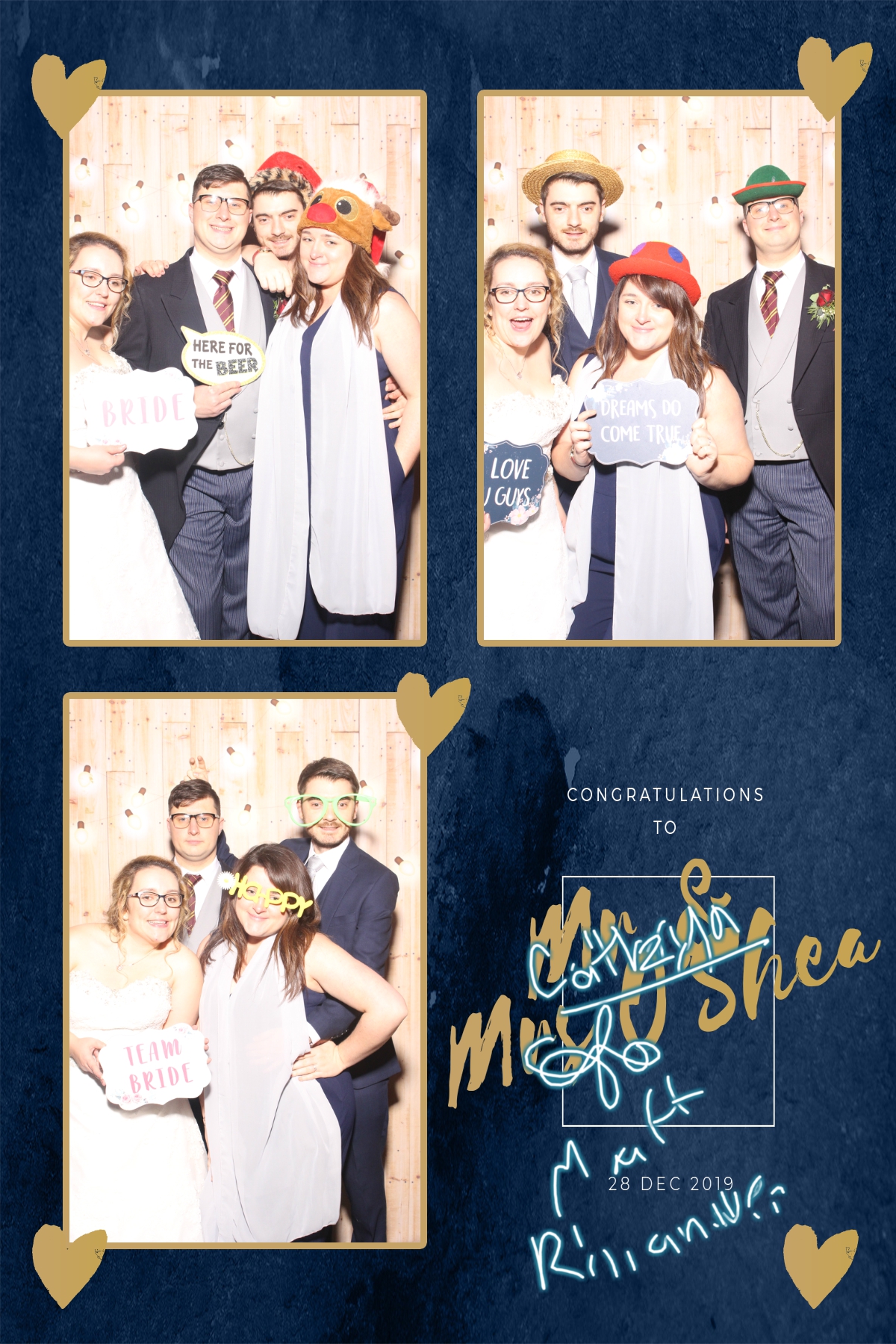 Mr and Mrs O'shea | View more photos from the event at gallery.blissbooth.co.uk/u/BlissBooth/Mr-and-Mrs-Oshea